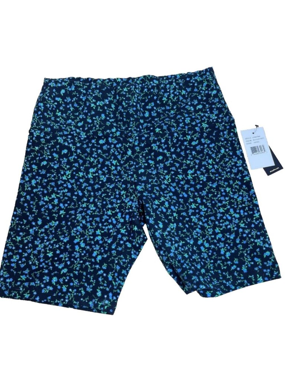 AFRM Blue Daisy Ditsy Floral Biker Shorts Womens Size S/P